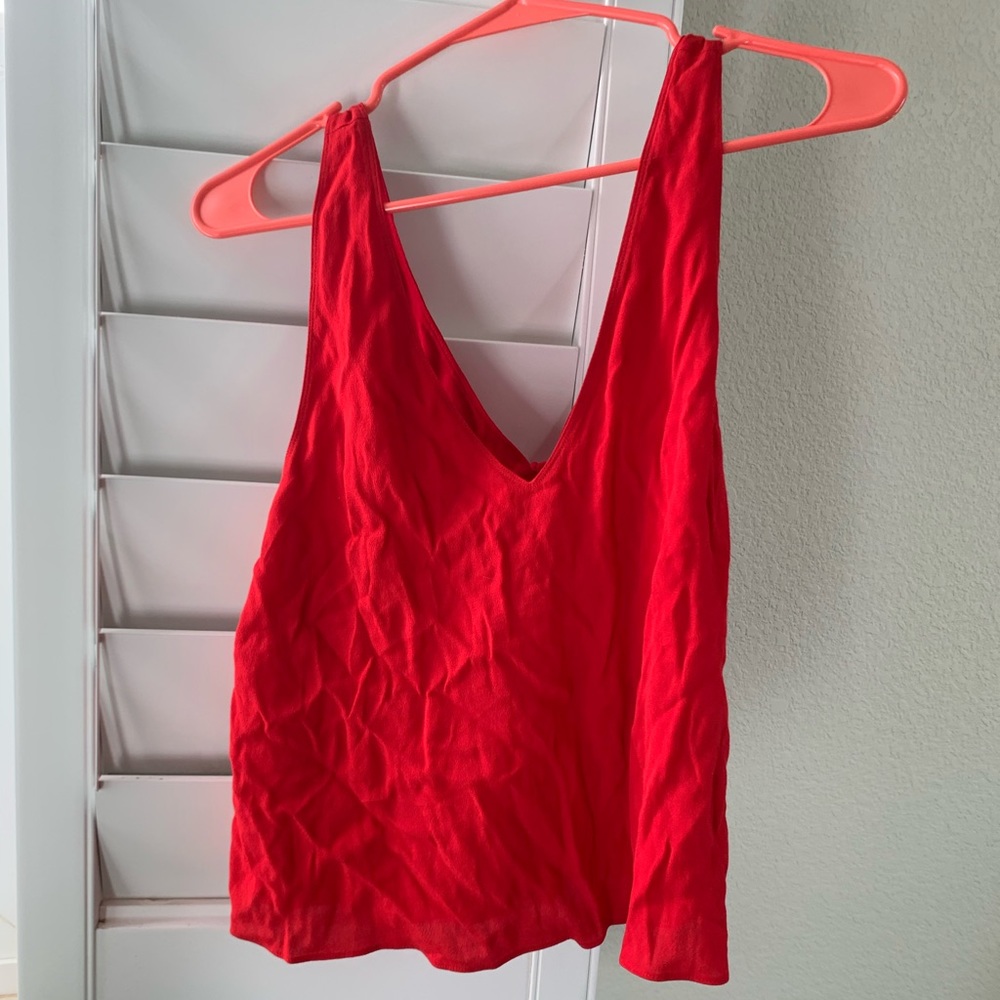 Aritzia open-back tank top